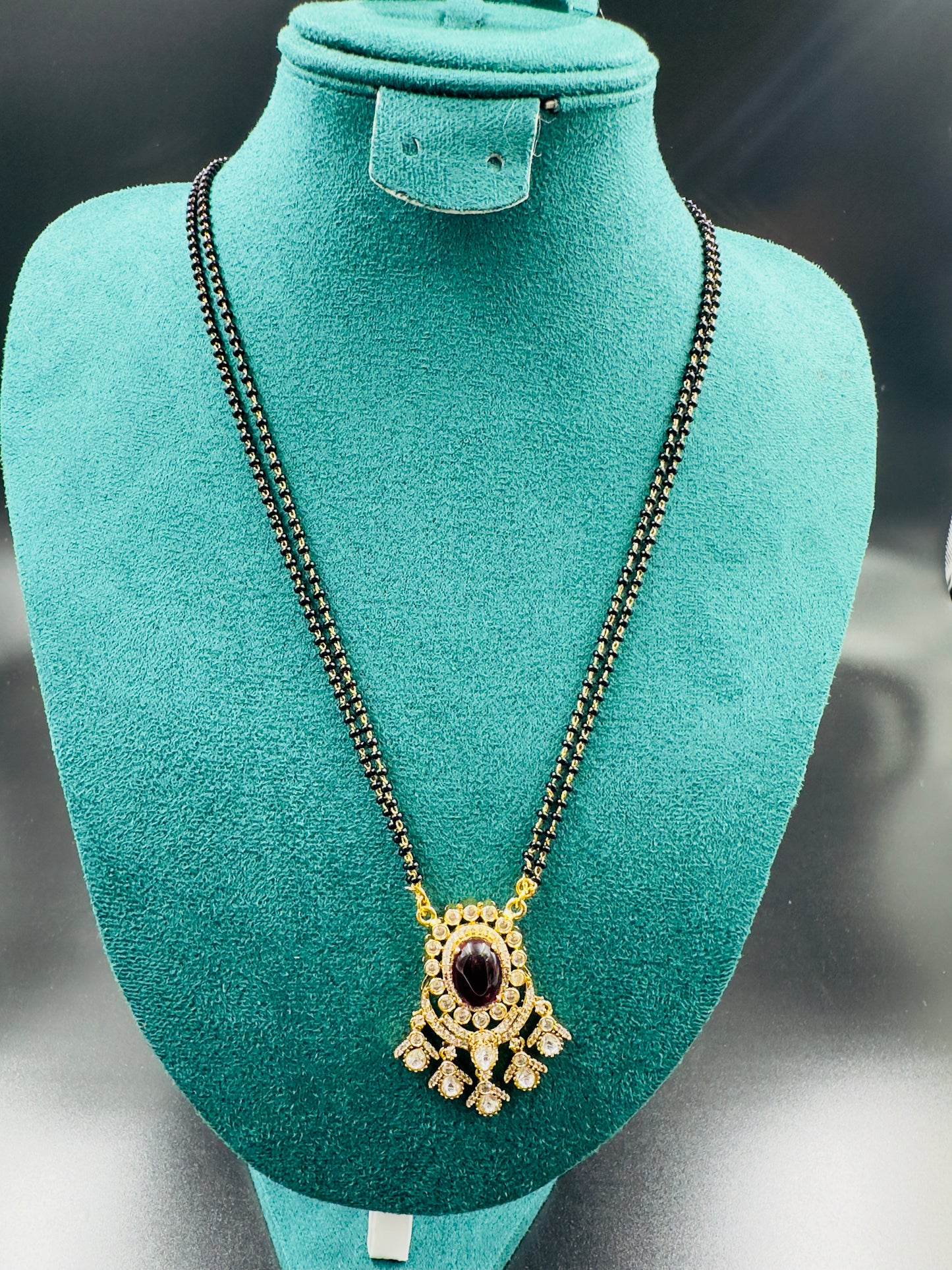 Saanvika Red Mangalsutra