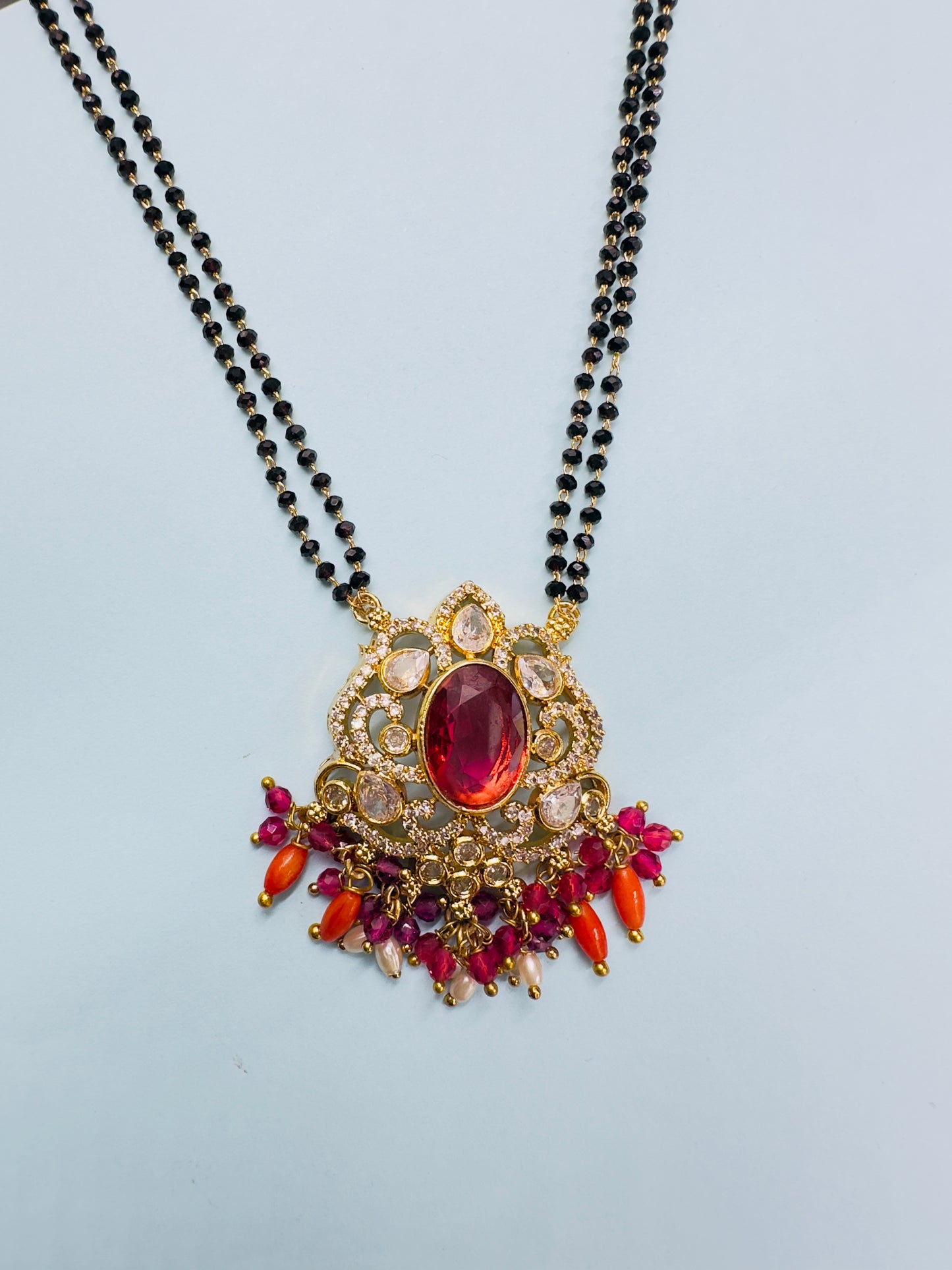 Aarha Red Mangalsutra