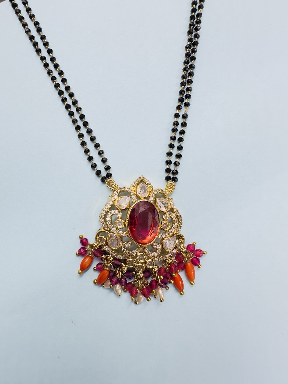 Aarha Red Mangalsutra