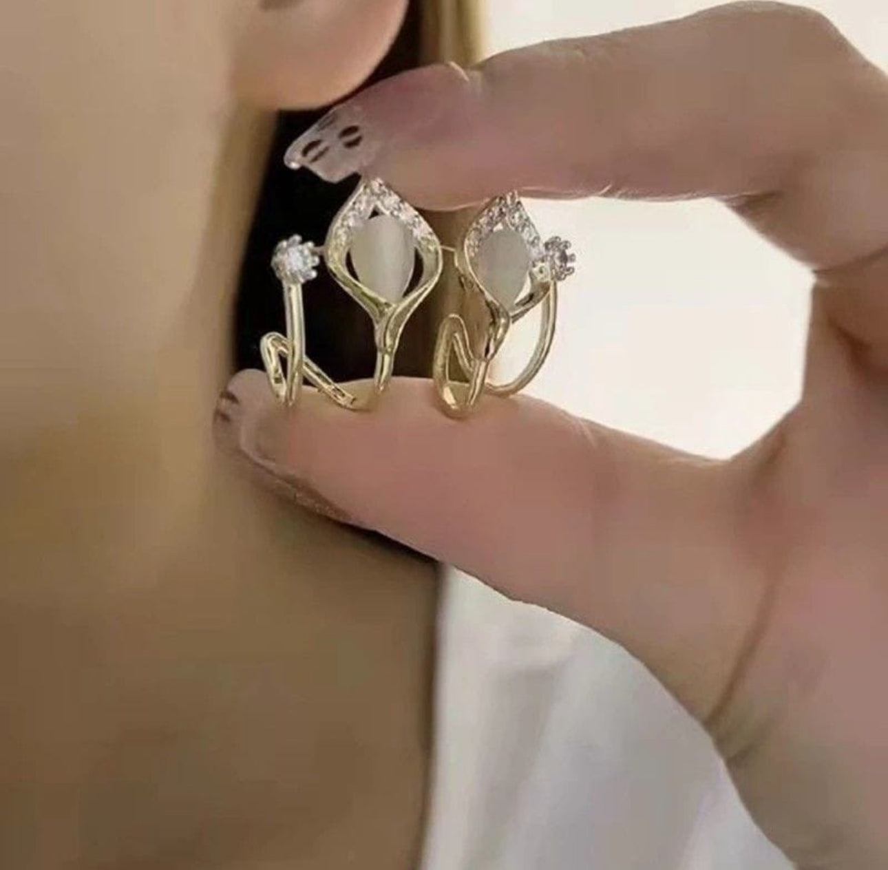 Rhine stud earrings