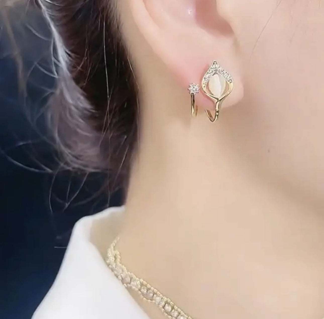 Rhine stud earrings