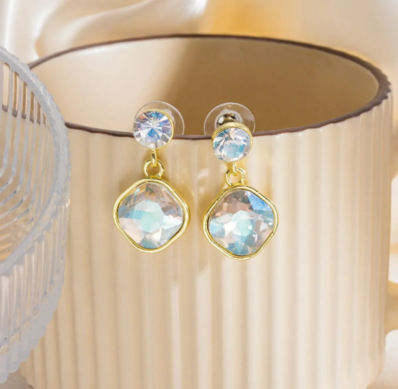 .magic colour water effect stone drop dangler