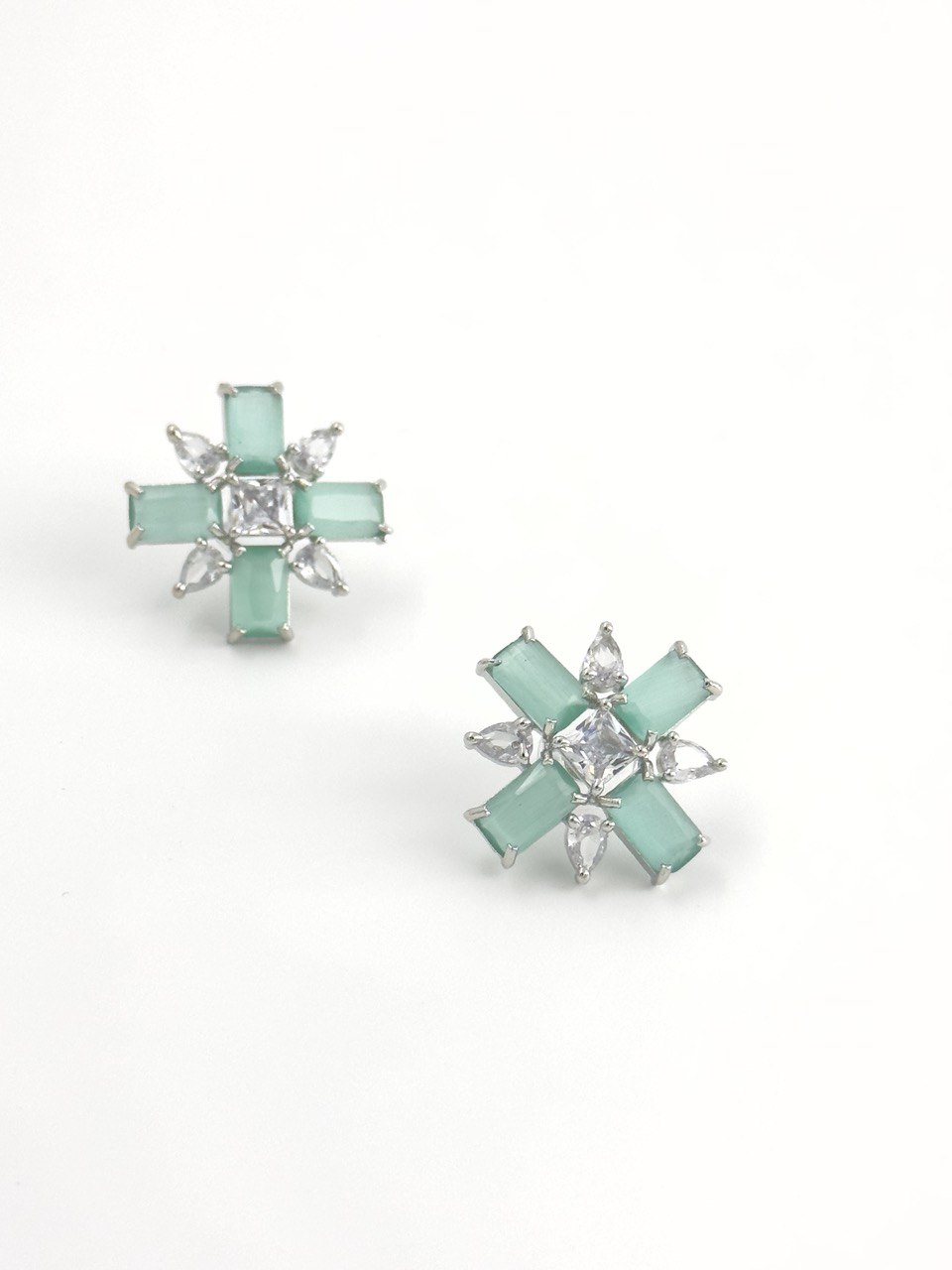 Mint American Diamond studs