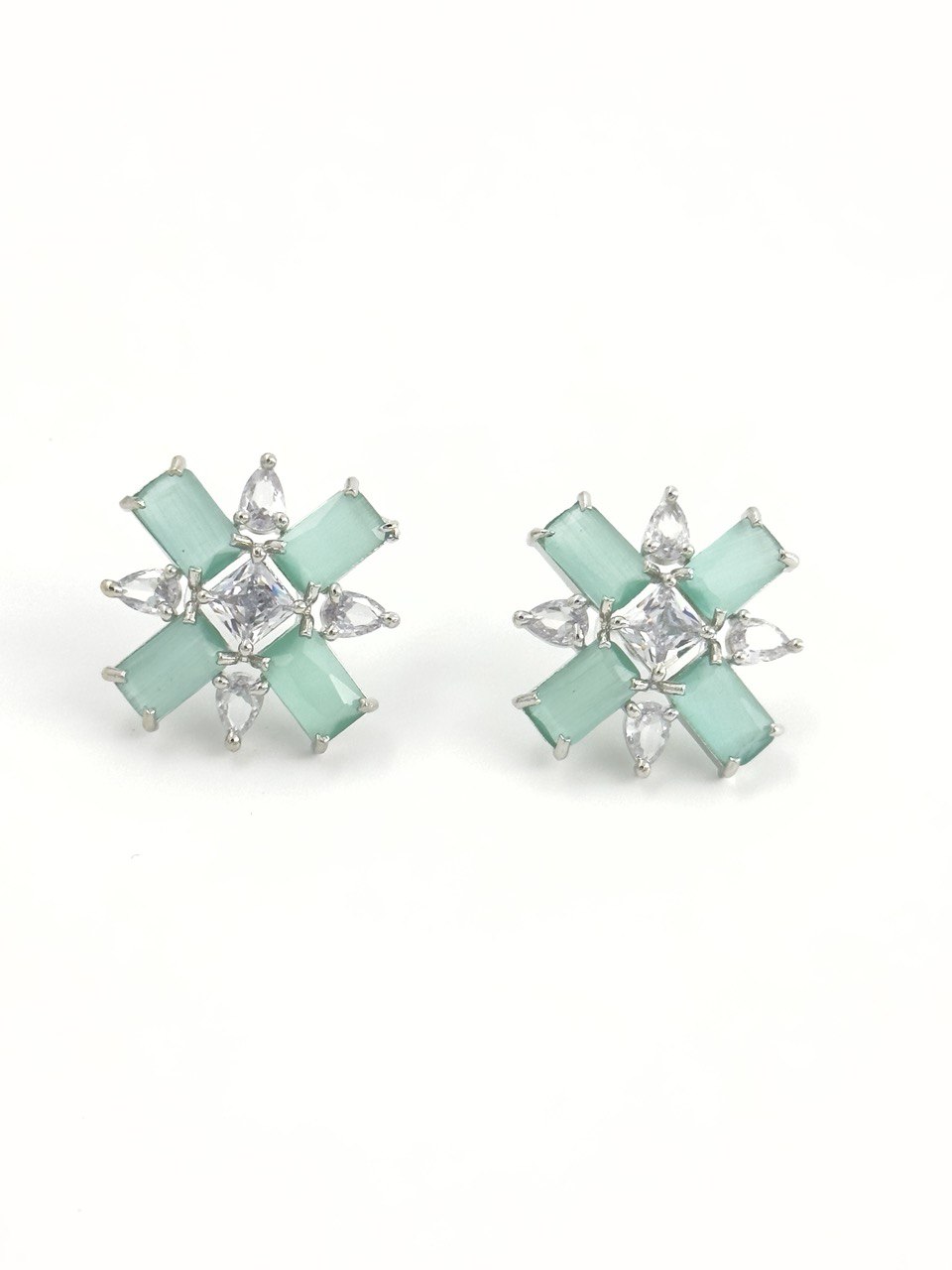 Mint American Diamond studs