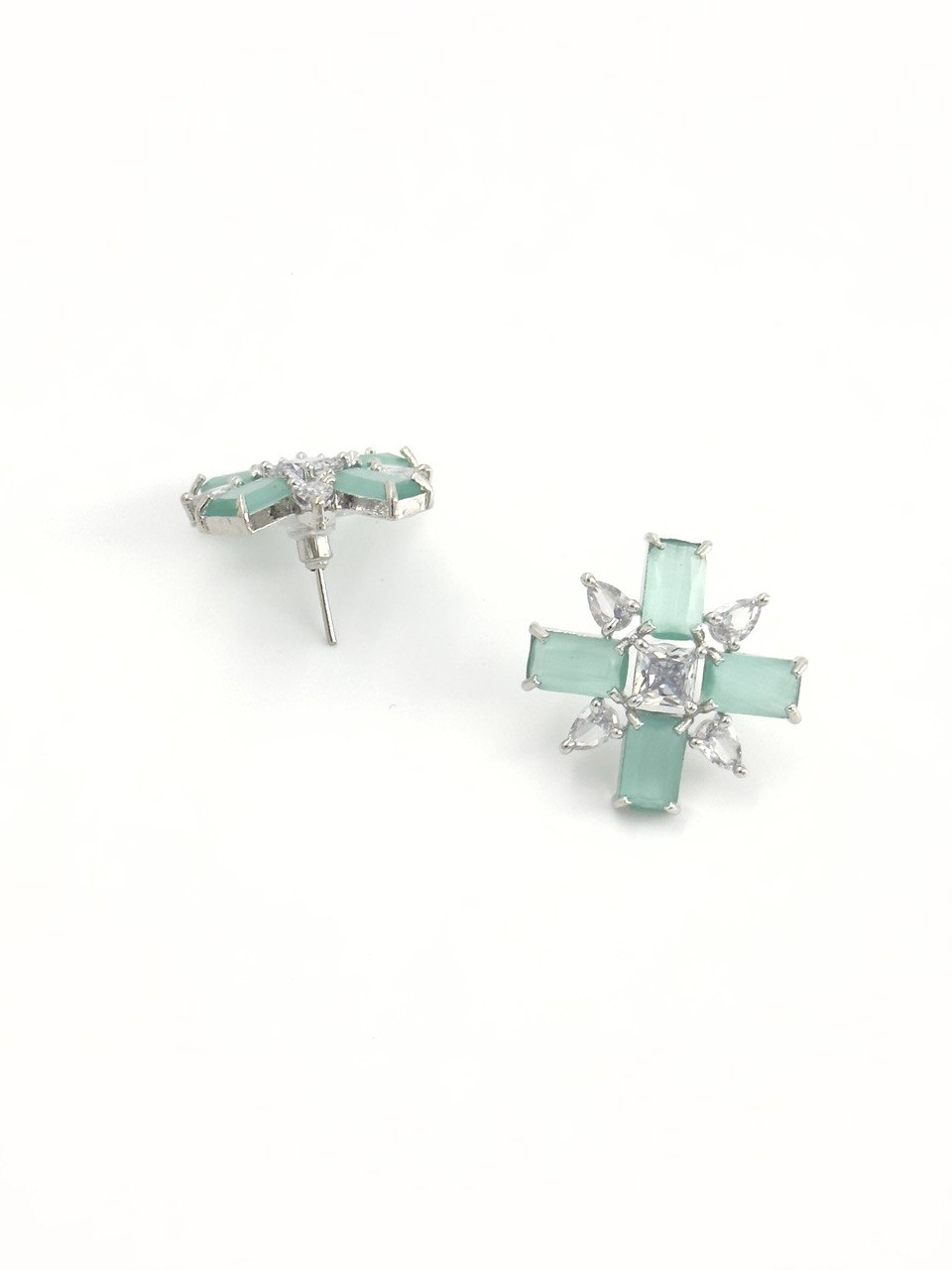 Mint American Diamond studs