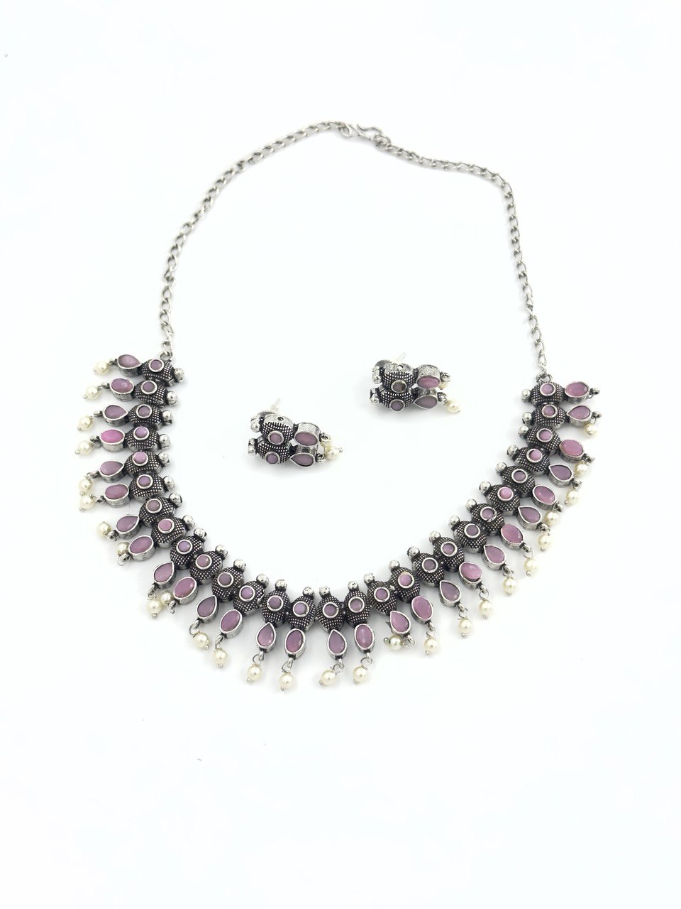 Purple Antique Necklace set