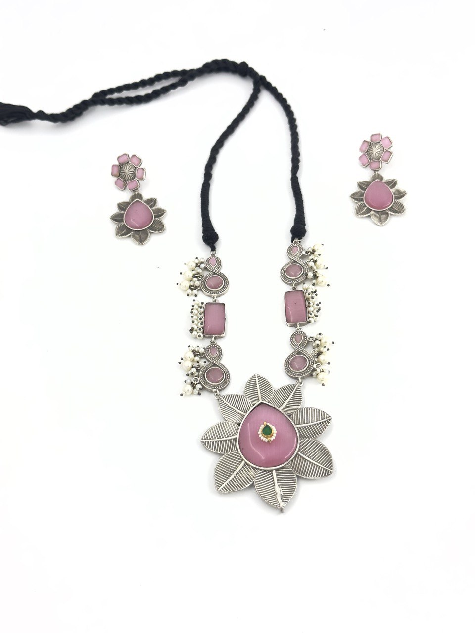 Pink Antique Necklace set