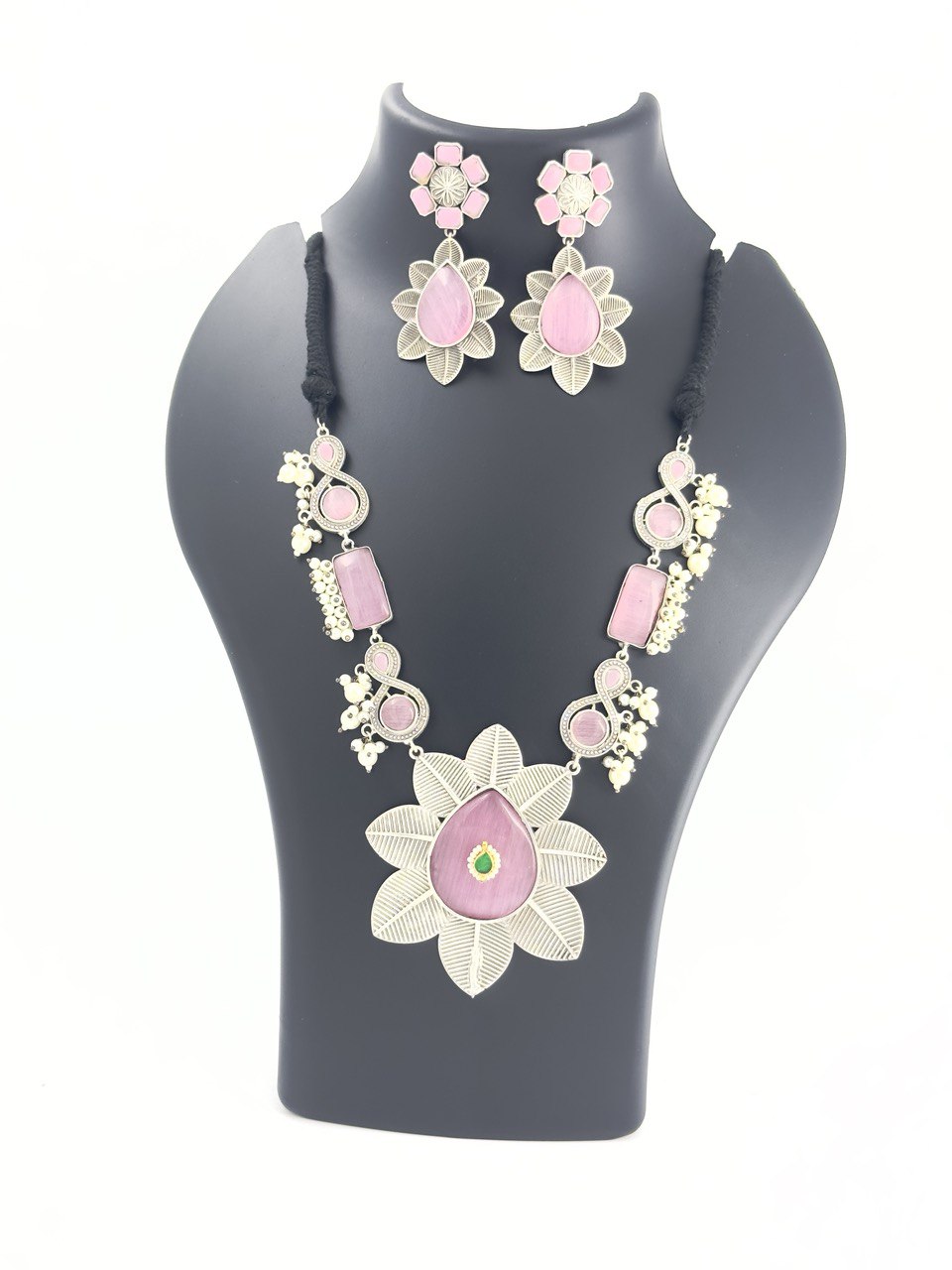 Pink Antique Necklace set