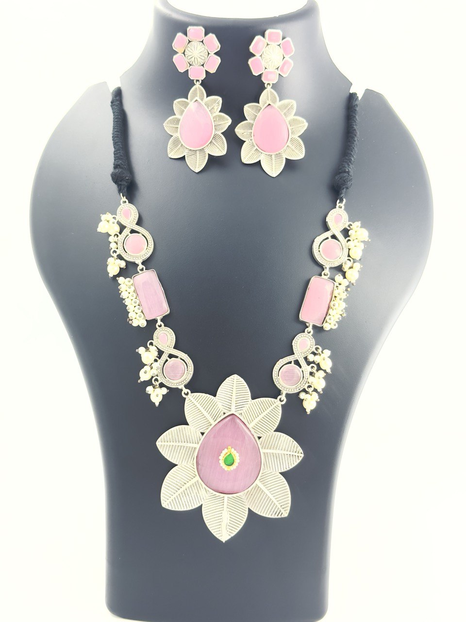 Pink Antique Necklace set