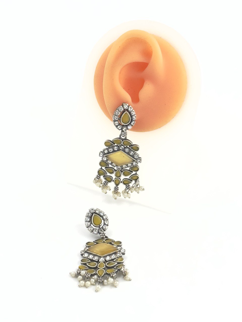 Yellow Antique dangler