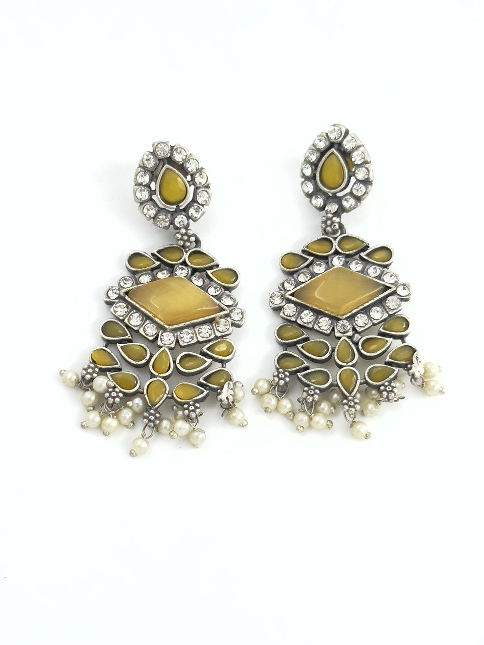 Yellow Antique dangler