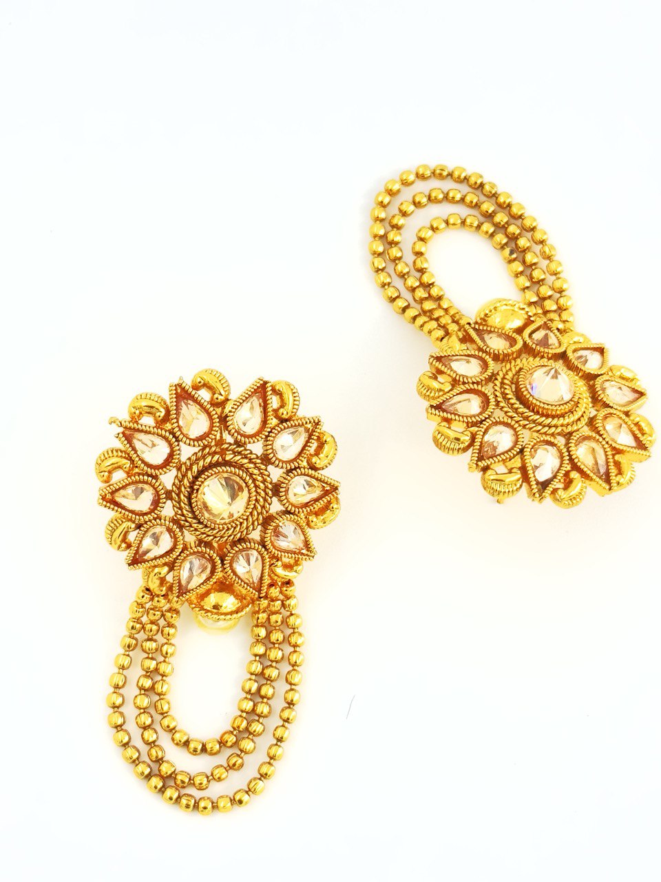 Gold plated dangler