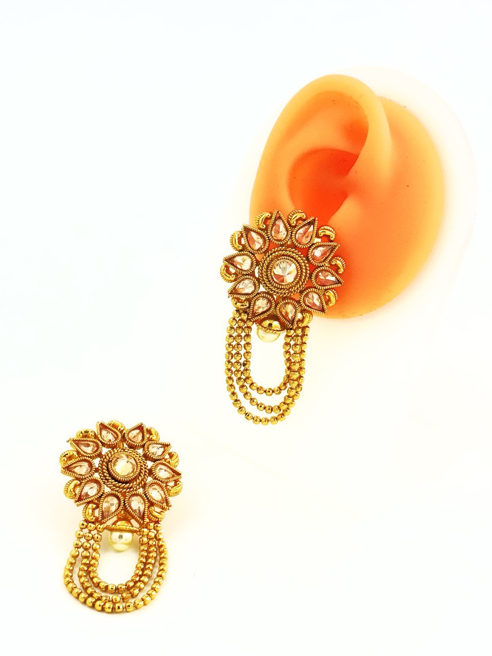 Gold plated dangler