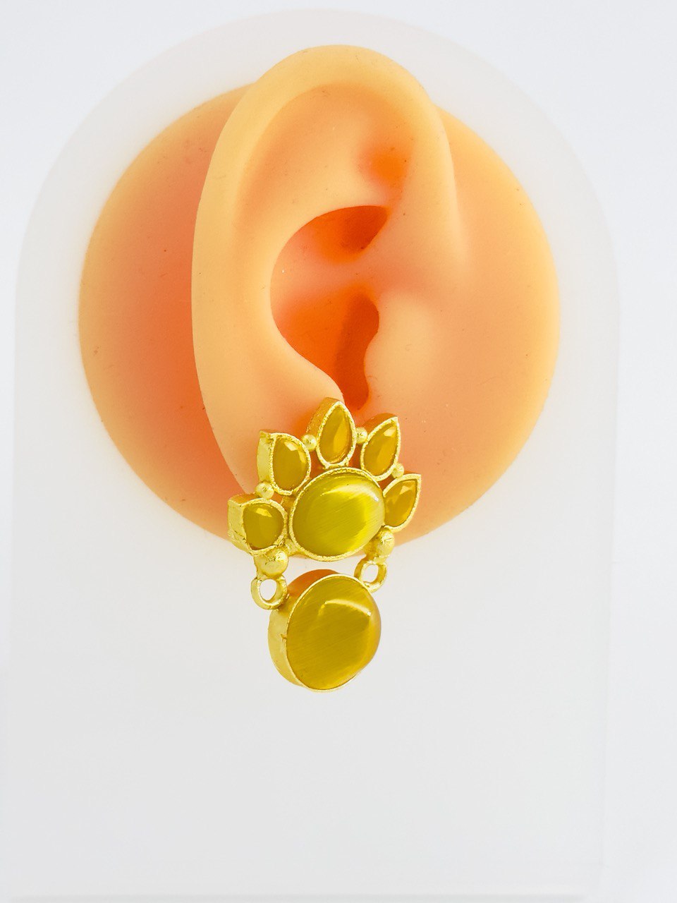 Yellow Gold plated studs