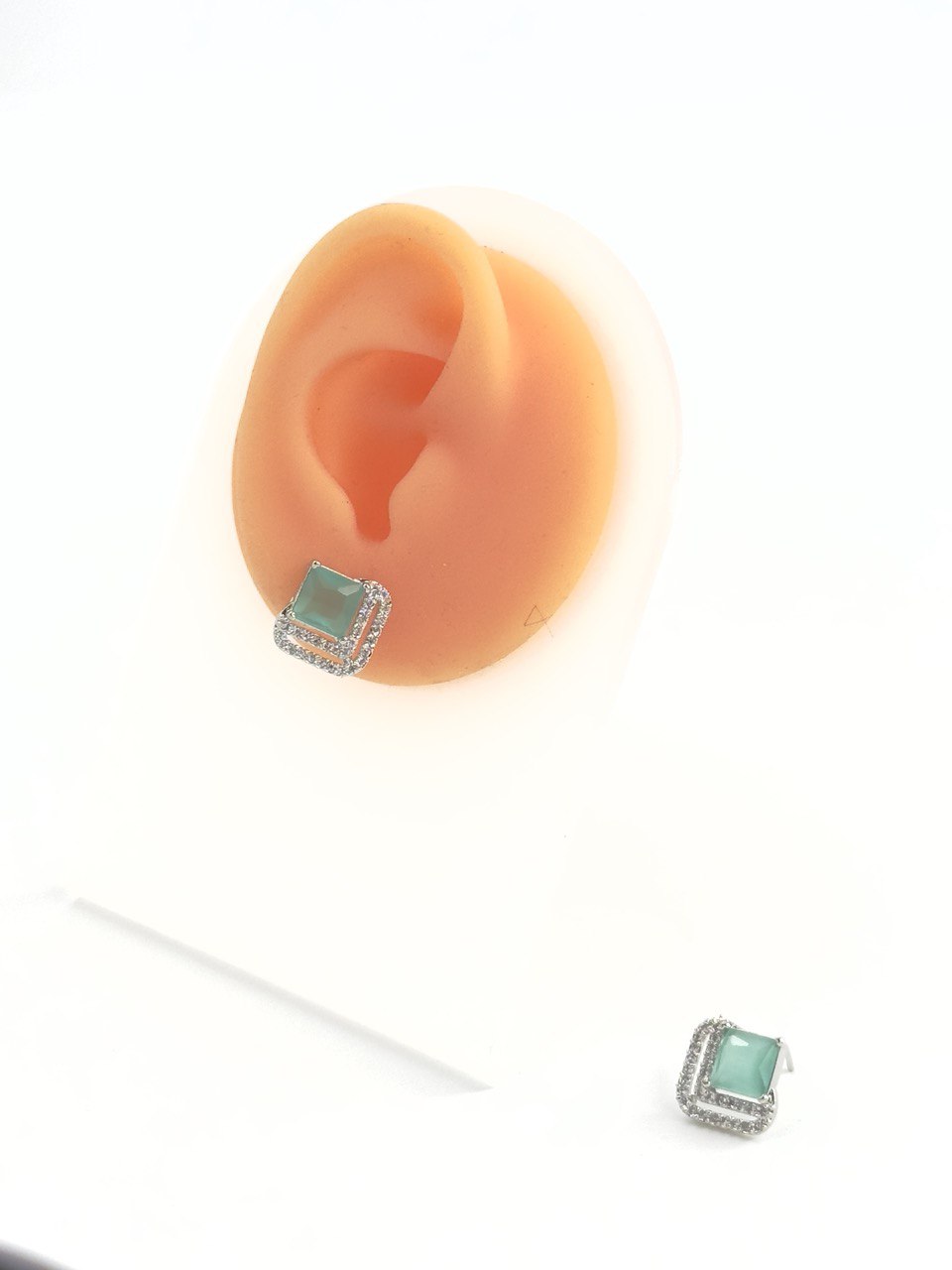Mint American Diamond studs