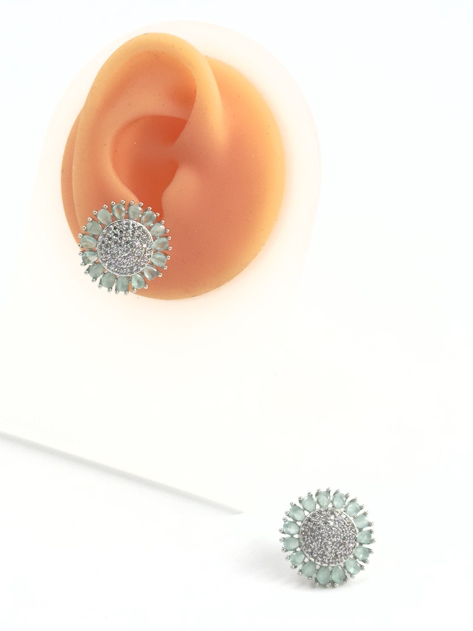 Mint American Diamond studs