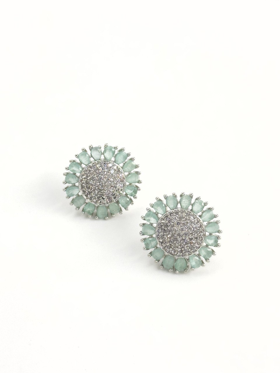 Mint American Diamond studs