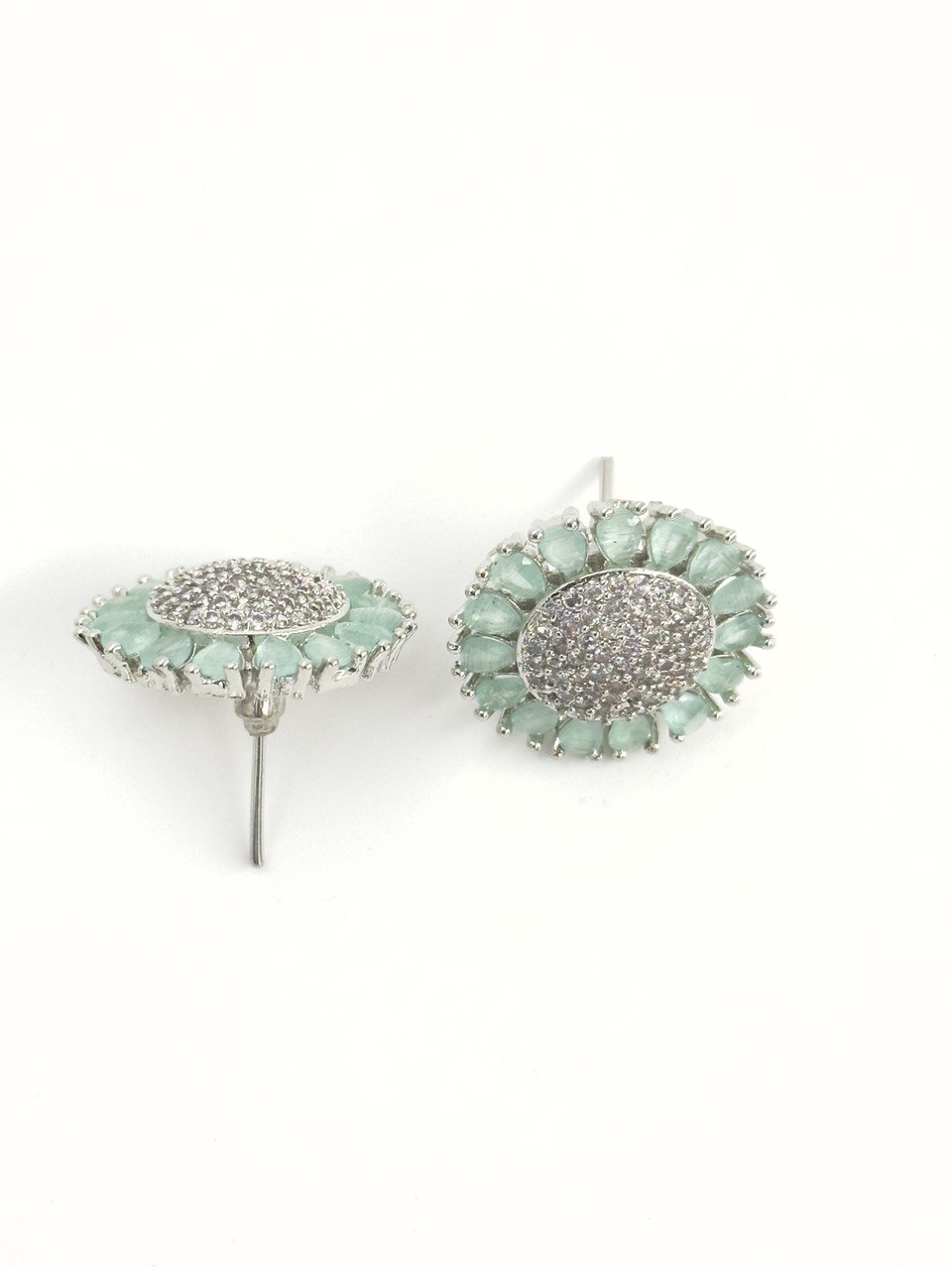 Mint American Diamond studs