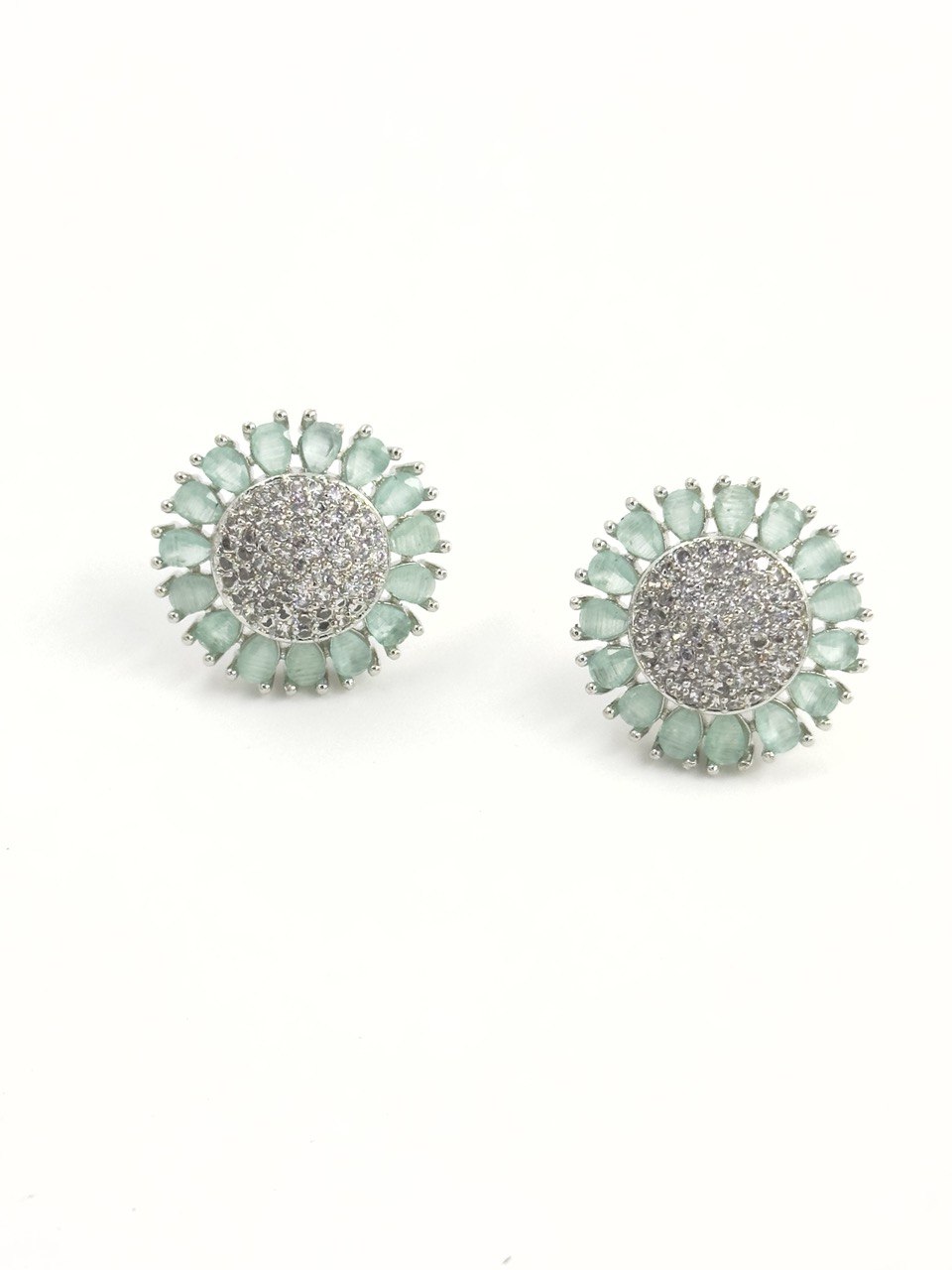 Mint American Diamond studs