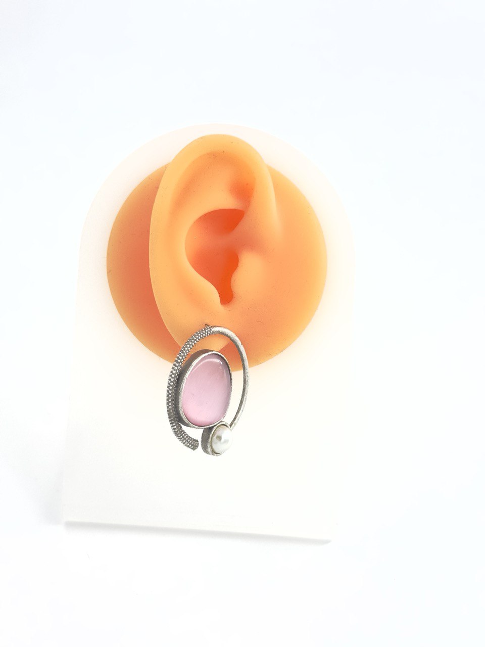 Pink antique studs