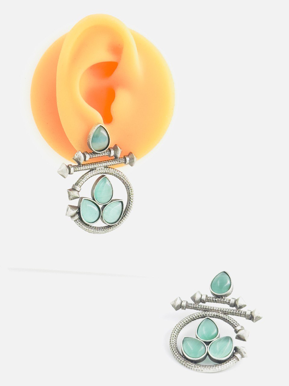 Turquoise antique studs