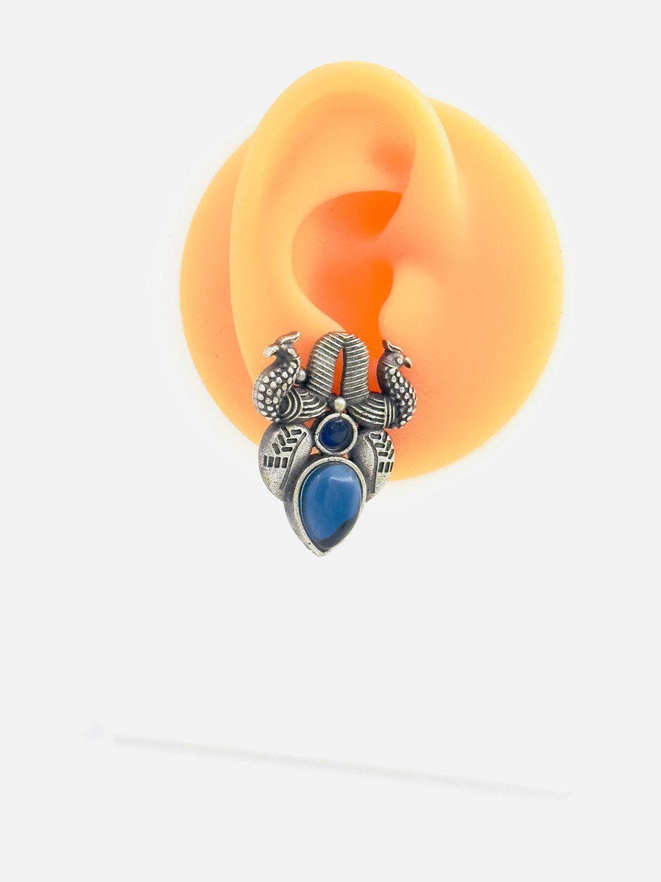 Blue antique studs