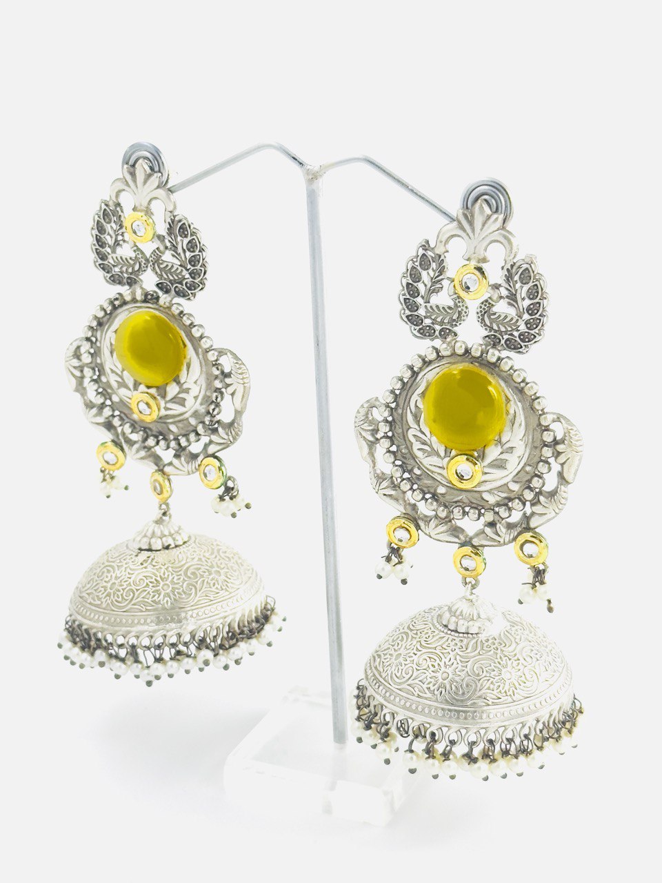 Yellow Antique dangler