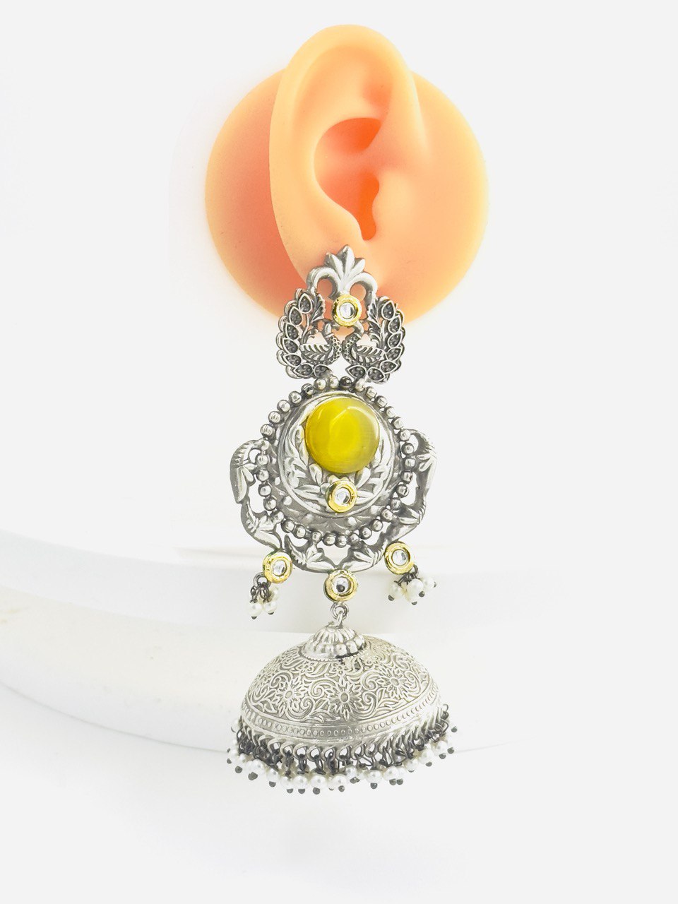 Yellow Antique dangler