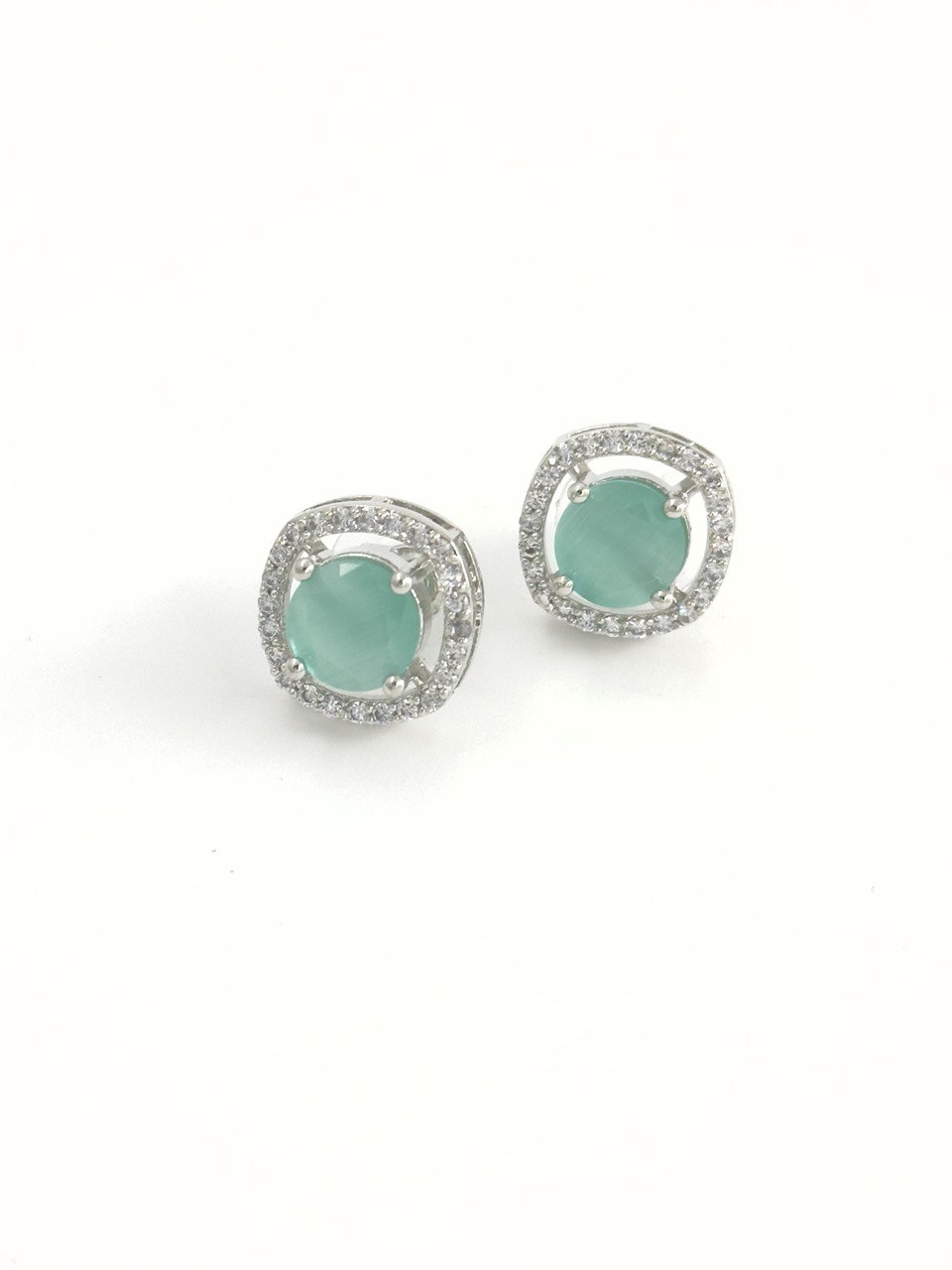 Mint American Diamond studs