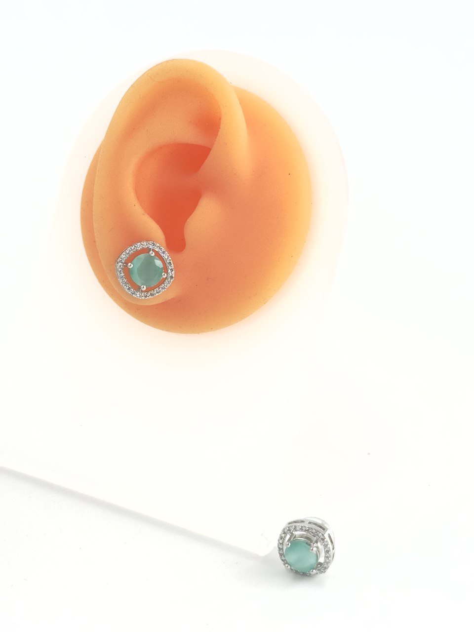 Mint American Diamond studs