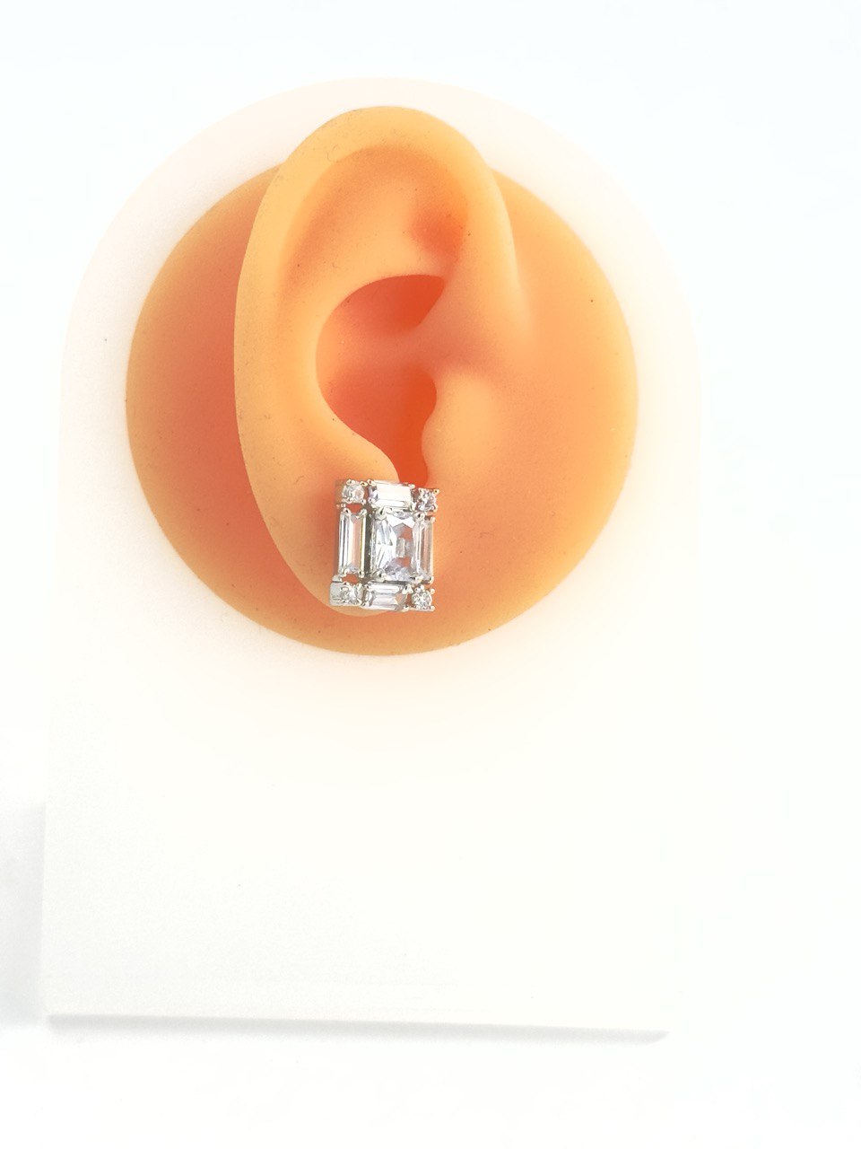 Square American Diamond studs