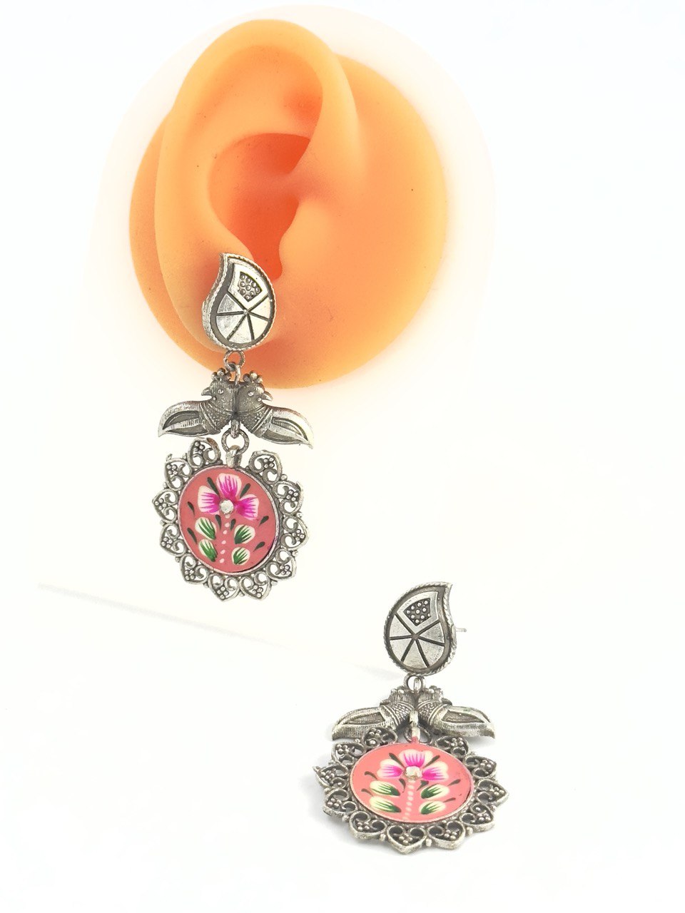 Pink Antique dangler