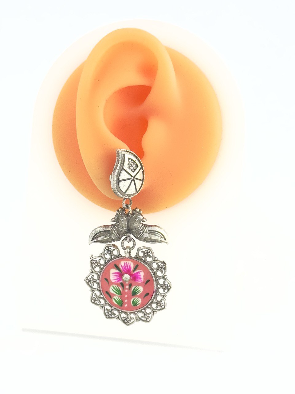 Pink Antique dangler