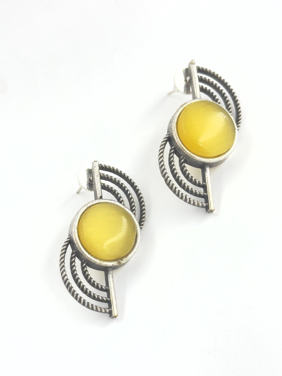 Yellow antique studs