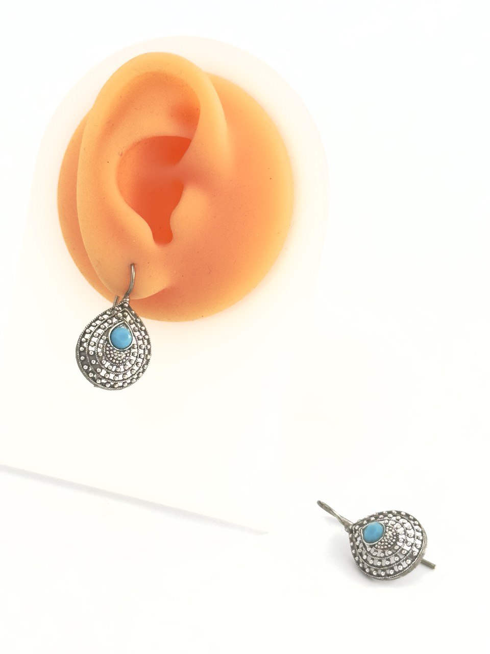 Turquoise antique studs
