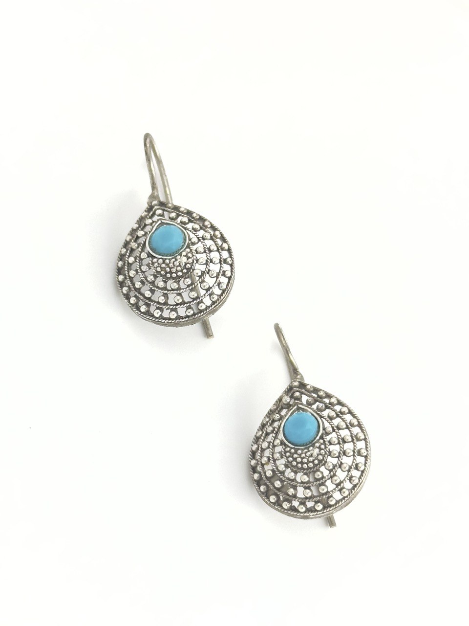 Turquoise antique studs