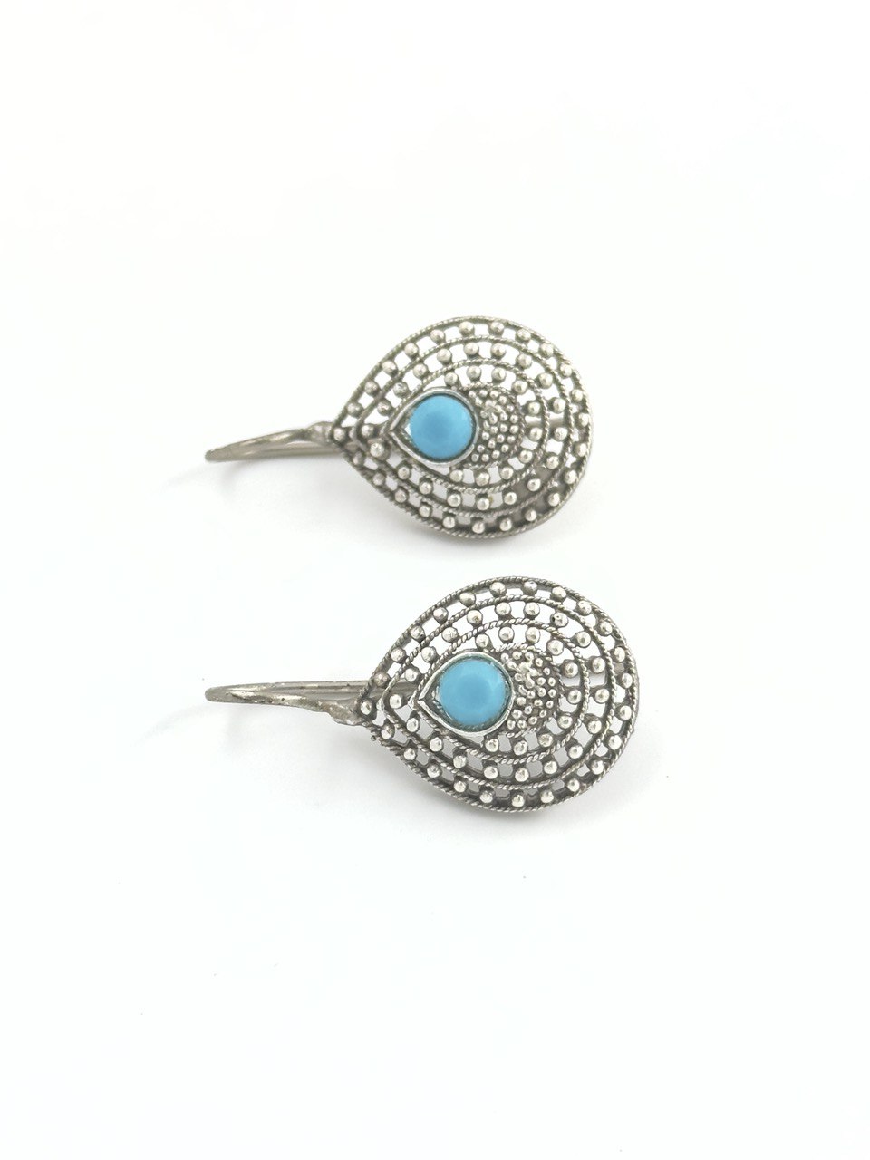 Turquoise antique studs