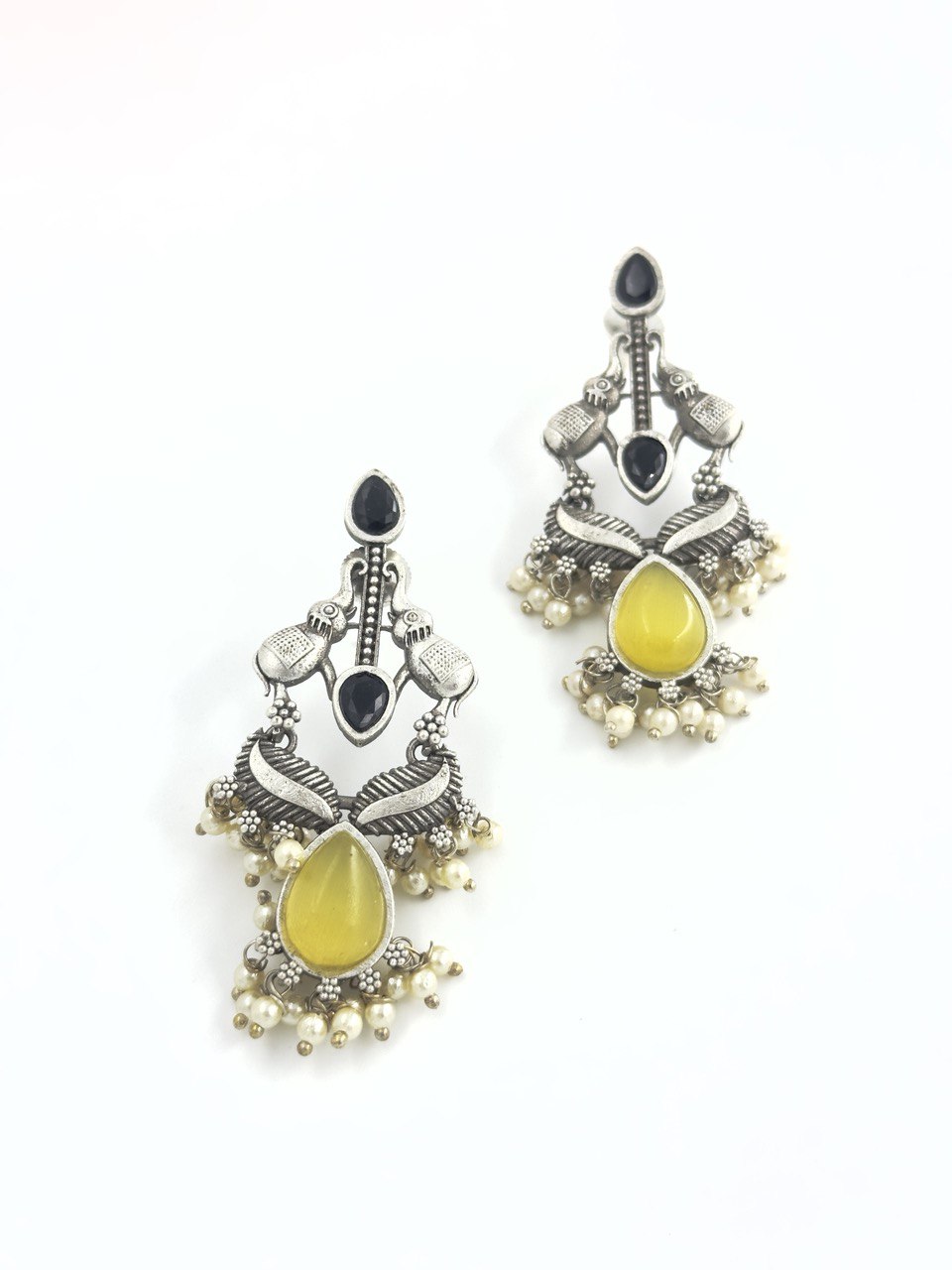 Yellow Antique dangler