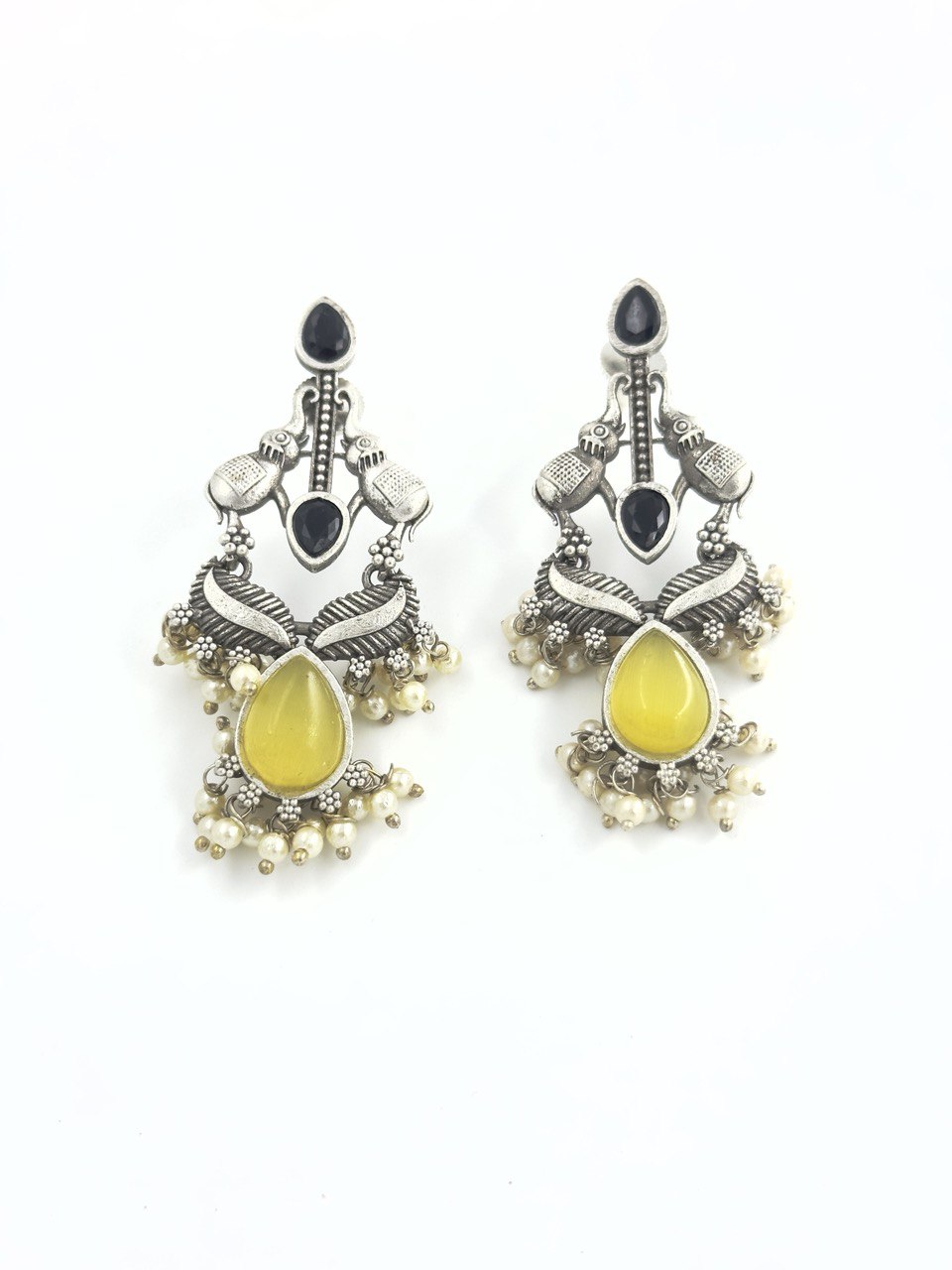 Yellow Antique dangler