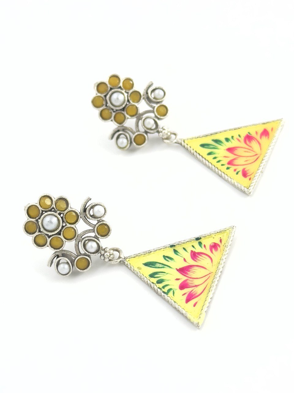 Yellow Antique dangler
