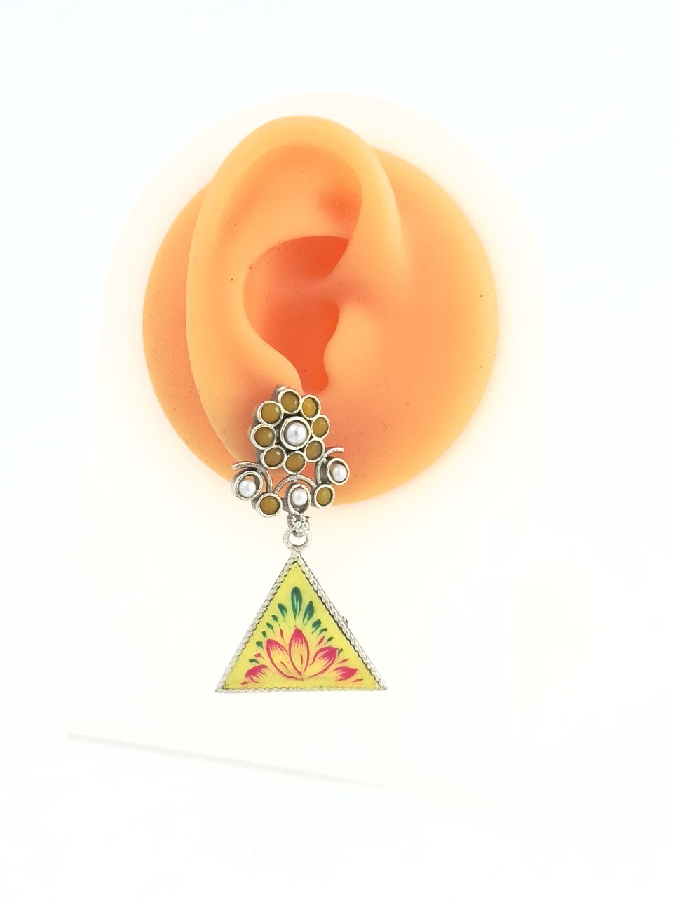 Yellow Antique dangler