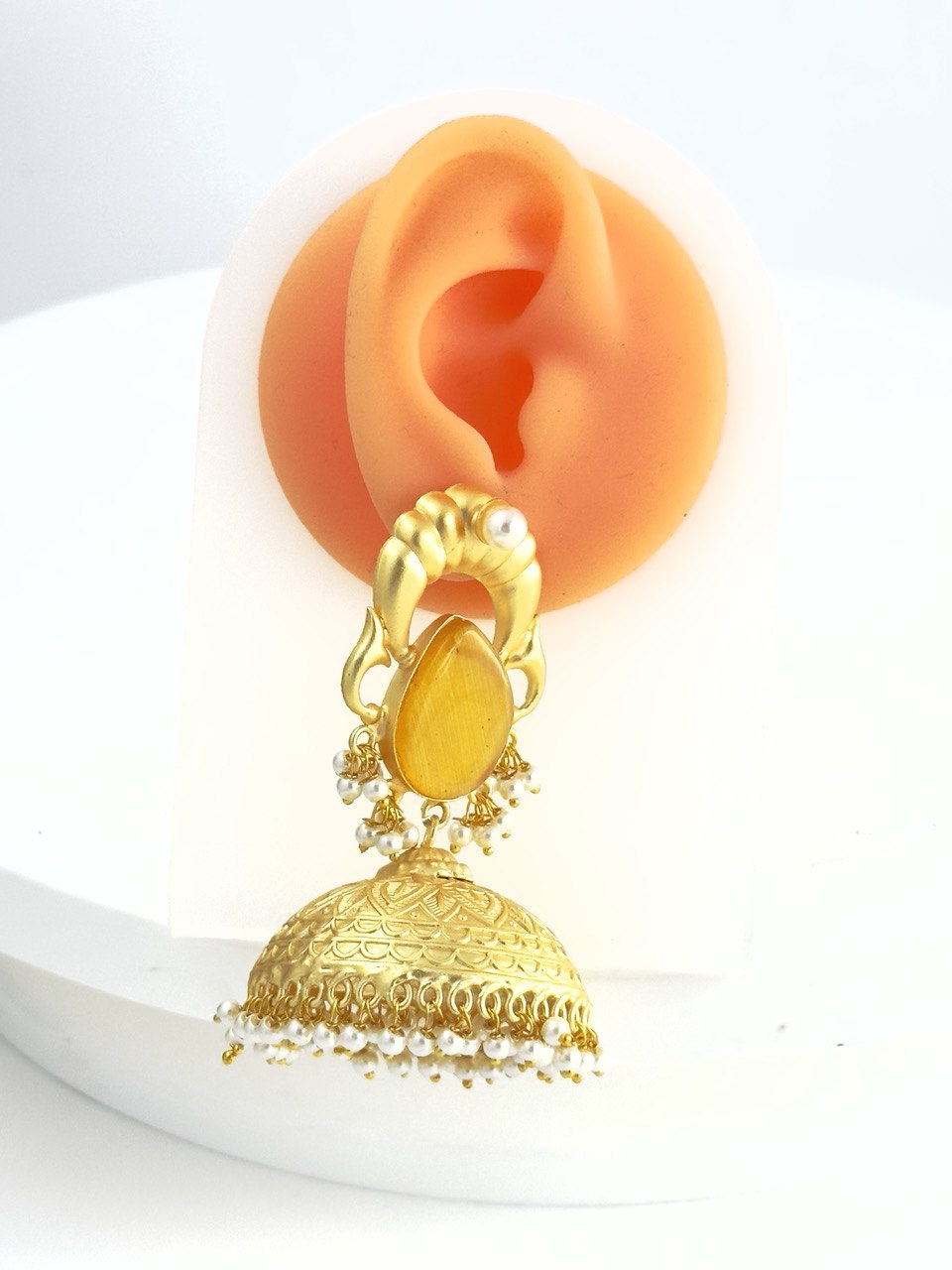 yellow Brass dangler