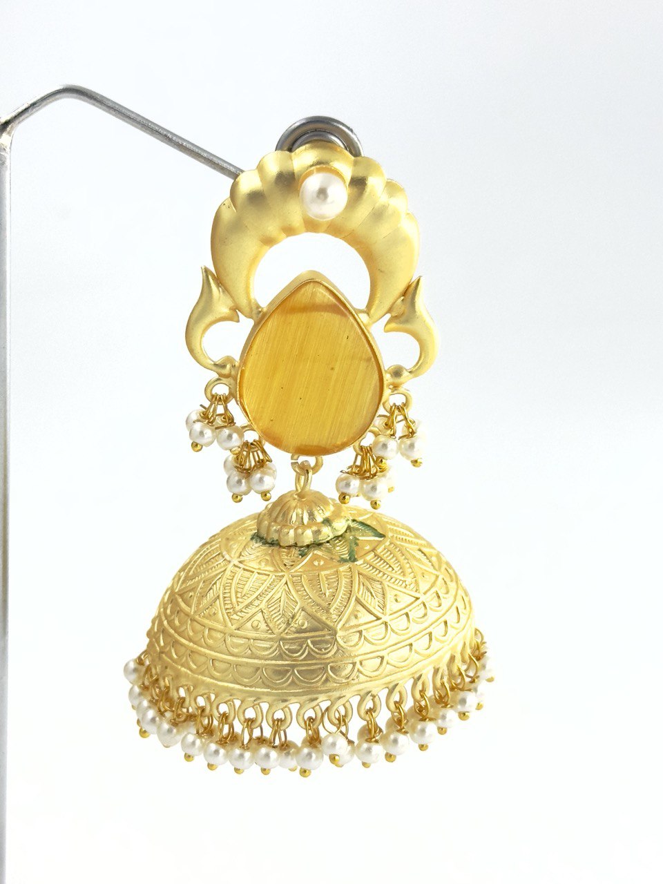 yellow Brass dangler