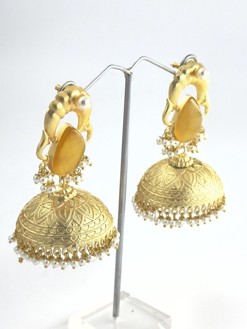 yellow Brass dangler
