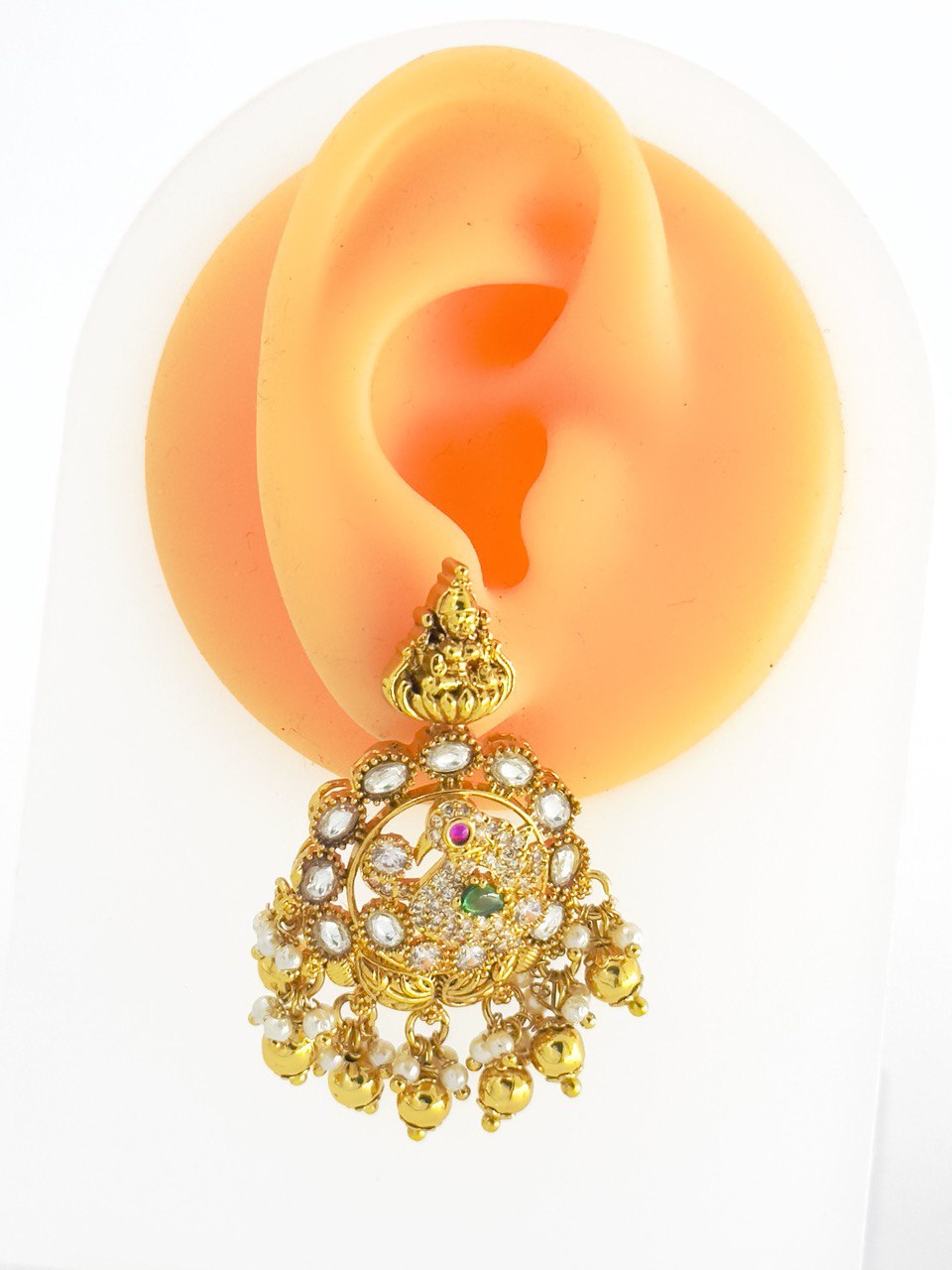 Temple antique jewellery set