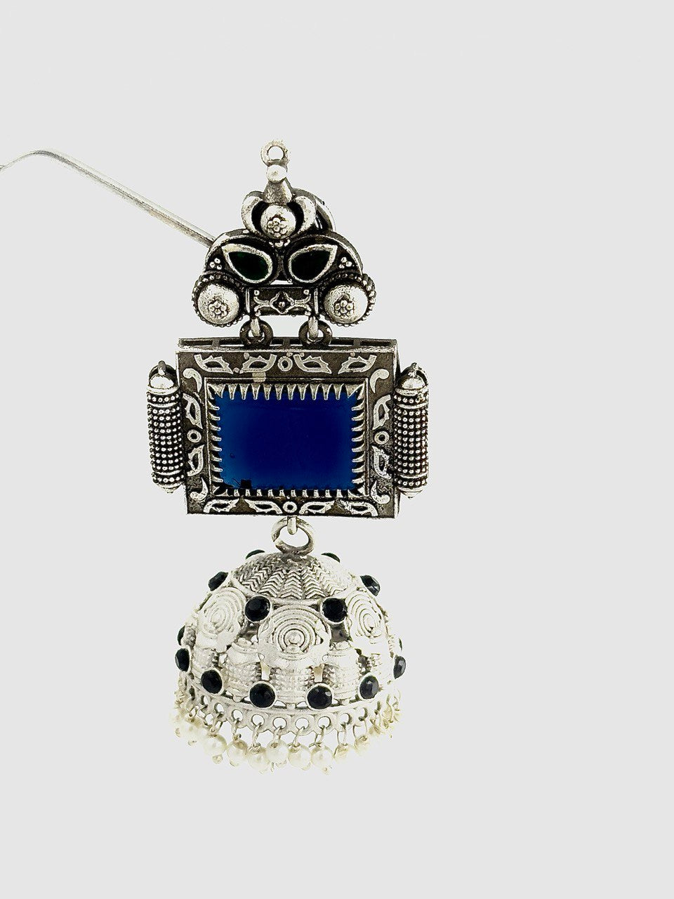 Blue Antique dangler