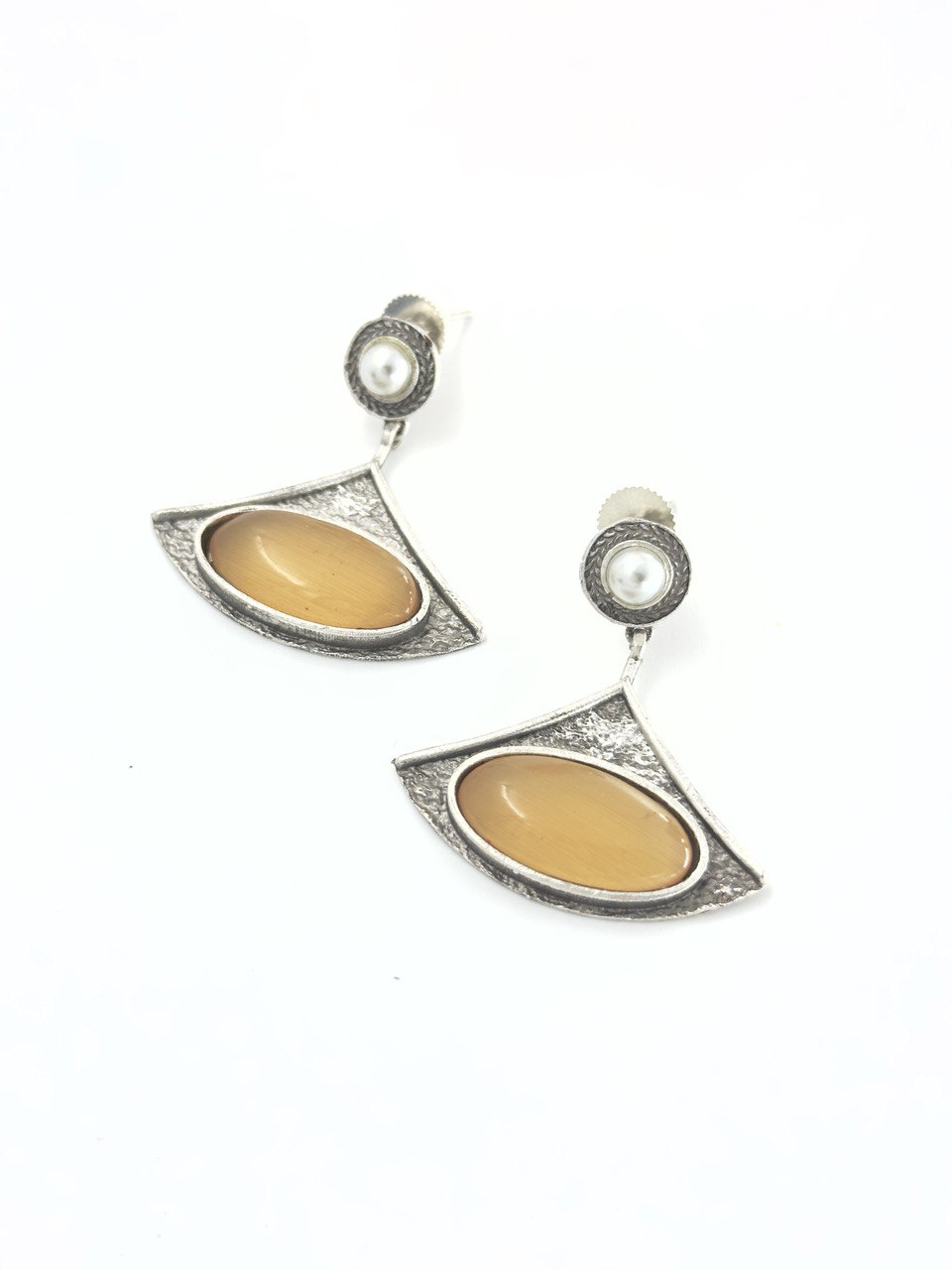 Pastel Orange Antique dangler
