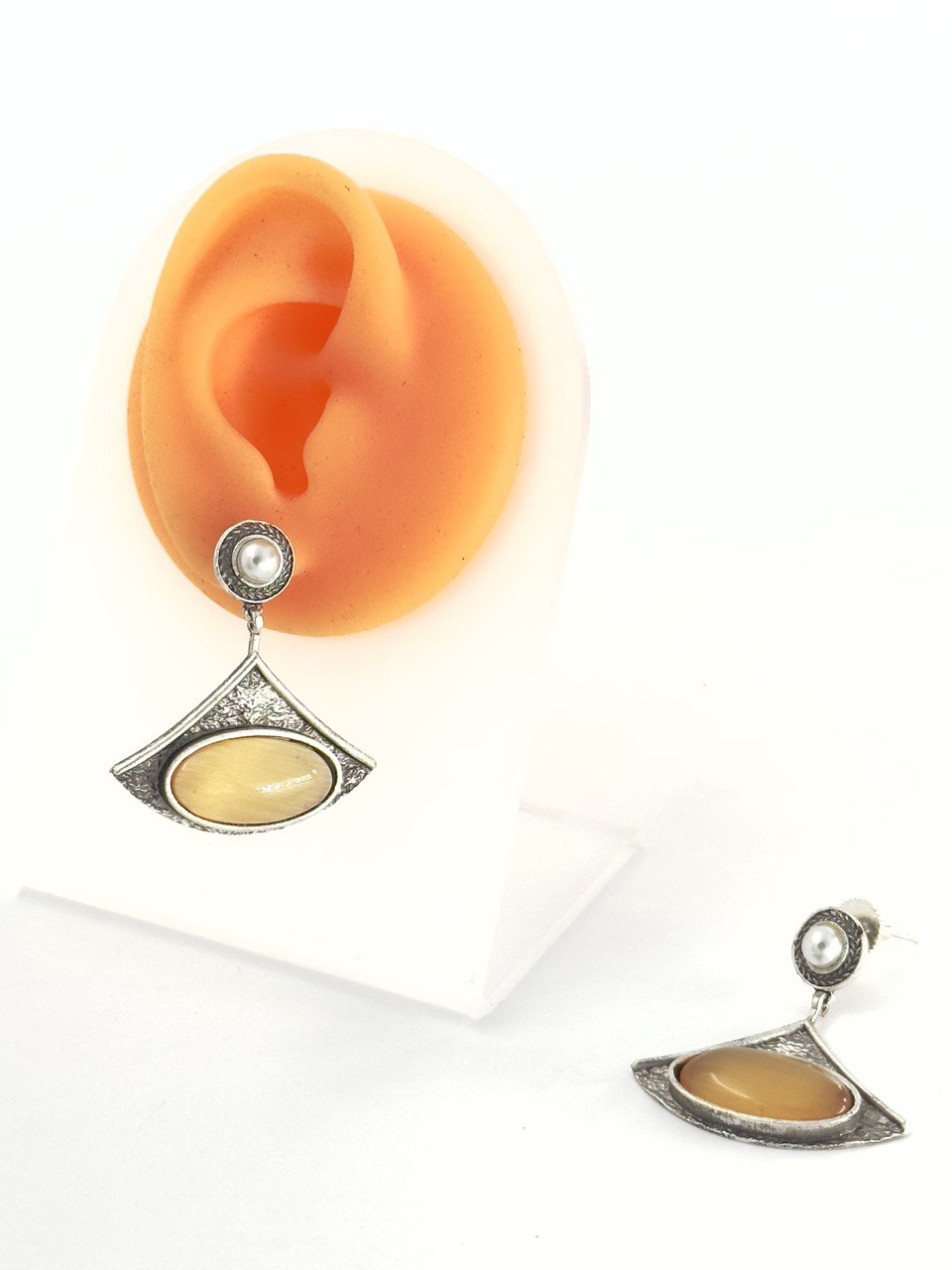 Pastel Orange Antique dangler