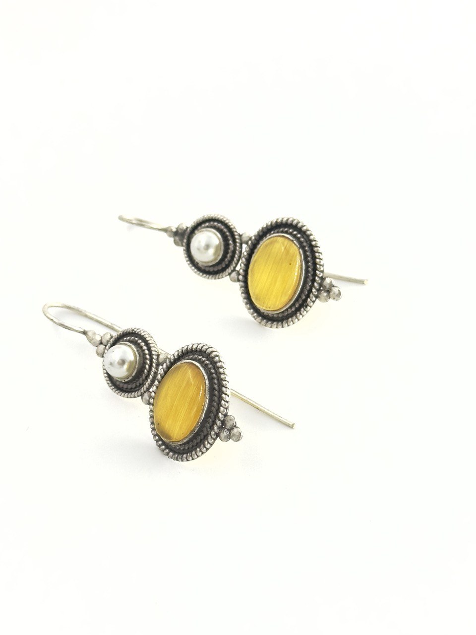 Yellow Antique dangler