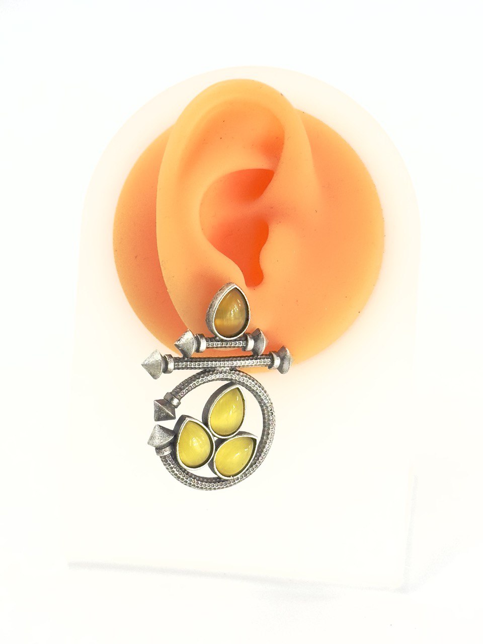Yellow antique studs